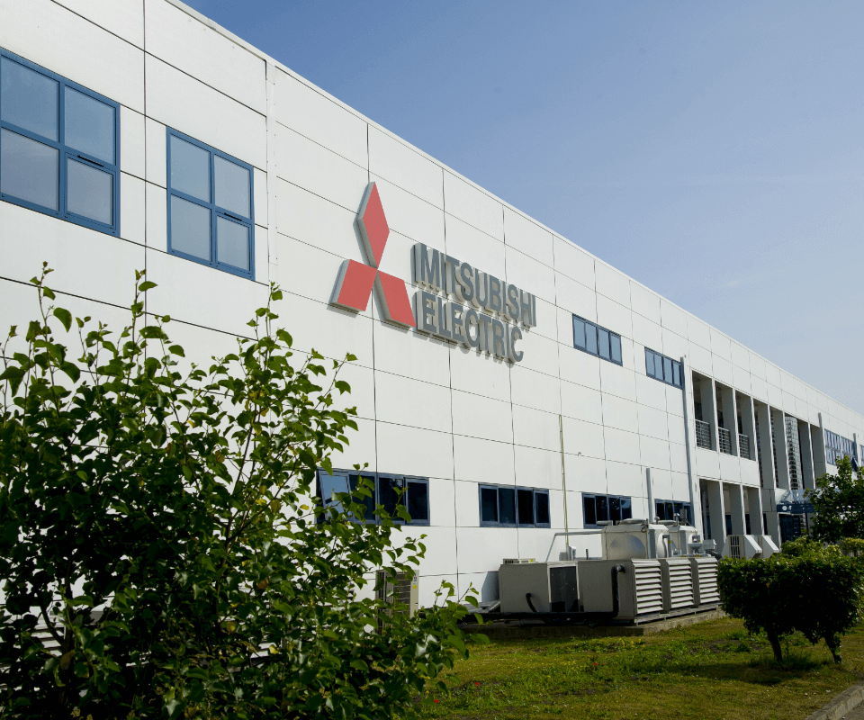 A photo of a mitsubishi electric factory